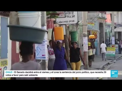 La crisis de combustible impide la distribución de agua potable en Haití