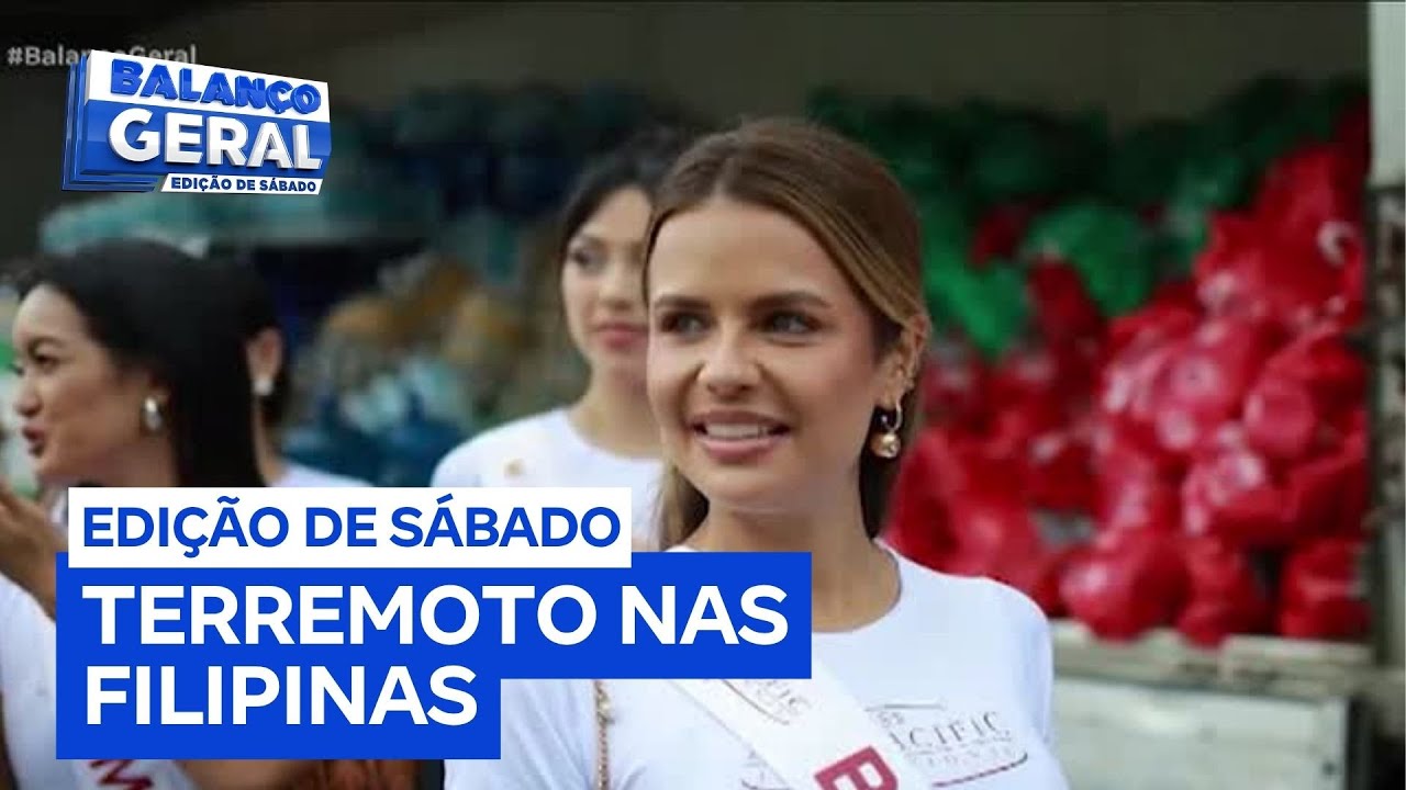 Brasileira vence concurso de beleza nas Filipinas após terremoto