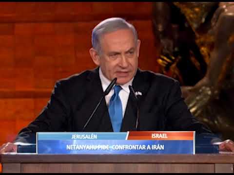 Primer ministro de Israel pidió a las potencias mundiales que confronten a Irán