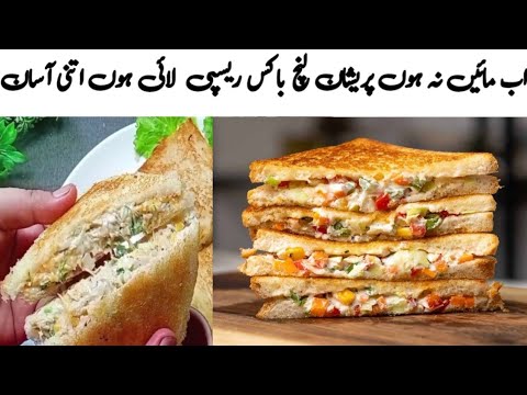 Chicken Sandwich Recipe | Creamy Chicken Sandwich | Street Style Sandwich | lunch box ideas