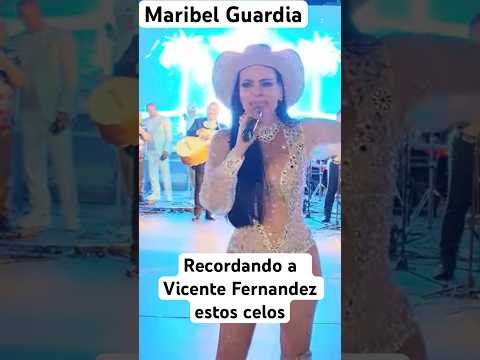 Maribel Guardia homenaje a Don Vicente Fernandez , estos celos en festival de El Salvador #viral