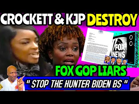 WOW! KJP JASMINE CROCKETT AOC DESTROY FOX NEWS JIM JORDAN LETTER SENT from Whitehouse  Breaking News