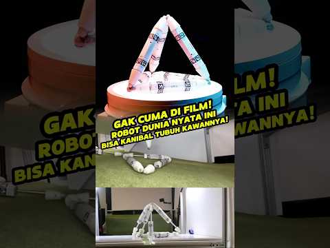 Nggak Cuma di Film! Robot Ini Bisa Kanibal Tubuh Kawannya!