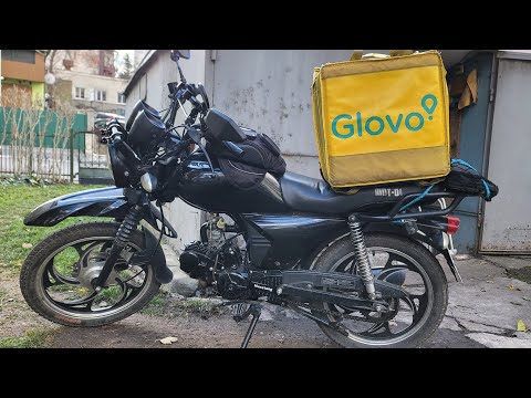 ДОСТАВКА Glovo на АЛЬФІ в Тернополі. ЗДУВАЄ ВІТЕР