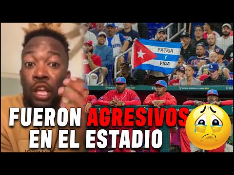 Video de Yadir reclamándole a los cubanos la actitud que tuvieron en el estadio de Miami.