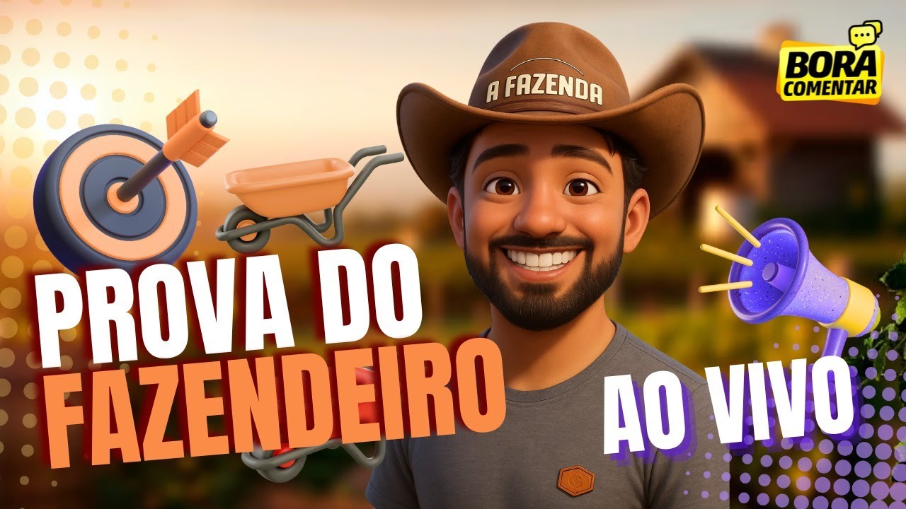 🔥A FAZENDA 17: PROVA do FAZENDEIRO AO VIVO; QUEM VAI GANHAR? Com Dieguinho e Schuengueira