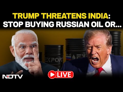 Trump Tariffs India | President Donald Trump Doubles Down In His Claim On India Buying Russian Oil