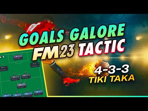 BROKEN ATTACKING 4-3-3 SCORES 4+ GOALS PER GAME! | FM23 Best Tactics