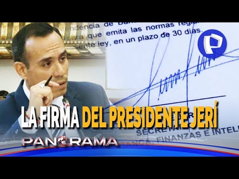 La firma del presidente Jerí: legislando con beneficios para mis amigos