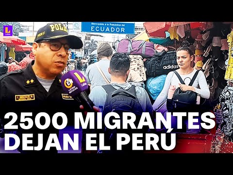 Están yéndose a Venezuela con todo su equipaje: Migrantes dejan Perú desde hace cuatro días