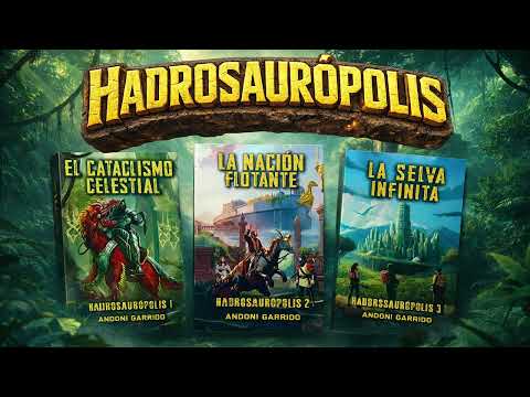 Trailer: Saga HADROSAURÓPOLIS - Trilogía de novelas de aventuras con dinosaurios