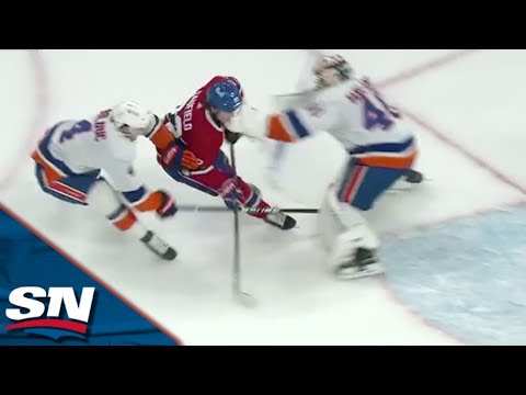 Canadiens Cole Caufield Shows Off Nasty Dangles For Highlight Reel Goal vs. Islanders