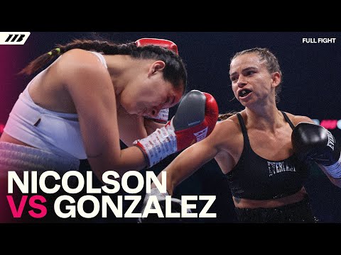 Skye Nicolson smashes Carla Gonzales in super-bantam debut | Matchroom Boxing