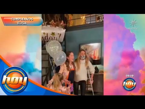 La Nube: Geraldine Bazán celebra el cumpleaños de su hija | Programa Hoy