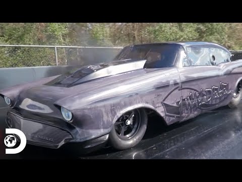 Entrega y prueba del renovado Chevy Bel Air de carreras | Texas Metal | Discovery Latinoamérica