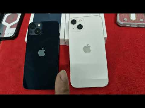 iphone13สีขาวVSสีดำ