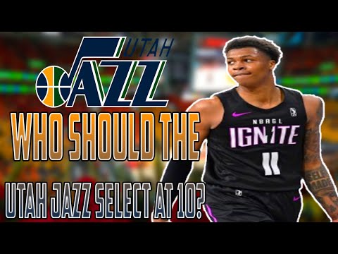 Who Should The Utah Jazz Select With Pick 10 In The 2024 NBA Draft!!