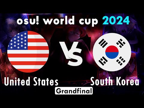 osu! World Cup 2024 Grand Finals: South Korea  vs United States