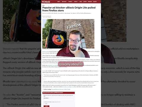 Did Mozilla just kill your favorite adblocker?