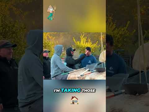 Construction Boss Praises Diego, Then Playfully Roasts His Rock Placement!