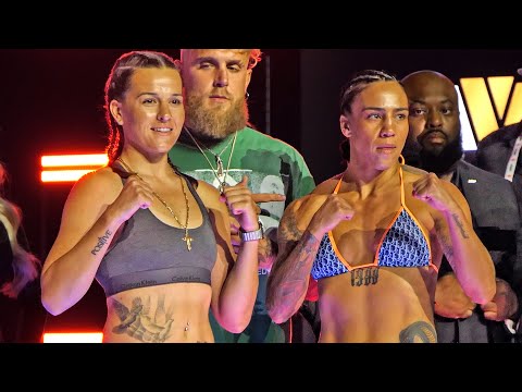 IT’S ON! • Taylor vs Serrano 3 UNDERCARD ft. Cameron, Johnson • WEIGH IN & FACEOFF | Netflix Boxing