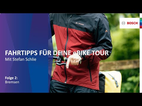 Fahrtipps für deine eBike-Tour – Folge 2: Sicherer Bremsen | Bosch eBike Systems