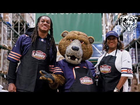 Tremaine Edmunds and Campbell's Chunky give back | Chicago Bears video clip