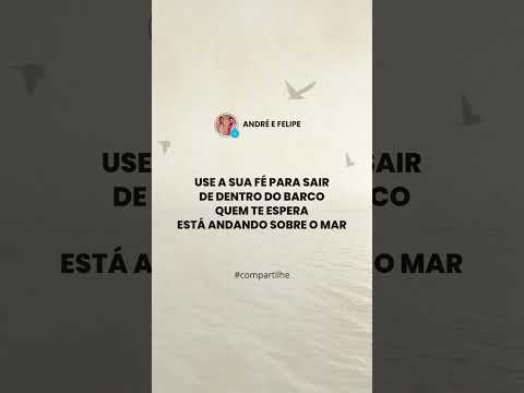 Com Ele, não há impossíveis. 🙏💙 #AndreeFelipe #OlhaELE #FéQueMove