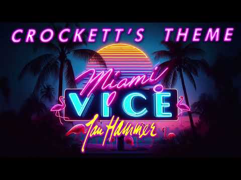 1-hour Loop Miami Vice Crockett's Theme (Jan Hammer)