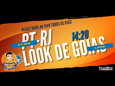 Resultado jogo do bicho ao vivo Parceiros do Brunão PT RIO 14h20 e Look Goiás 14h20 01/12/2022
