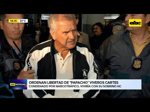 Ordenan libertad del tío de Horacio Cartes tras cumplir condena por narcotráfico