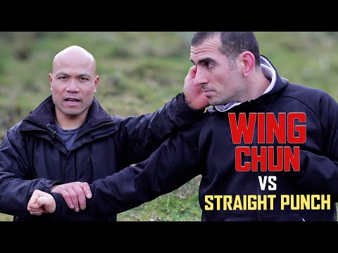 Wing Chun vs  Straight Punch Wing Chun techniques