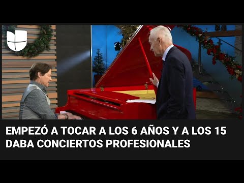 El pianista Arthur Hanlon llega a Al Punto y le da una sorpresa musical a Jorge Ramos