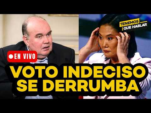 🔴 VOTO INDECISO CAE Y ENCIENDE DUELO KEIKO VS. LÓPEZ ALIAGA EN ELECCIONES | TQH