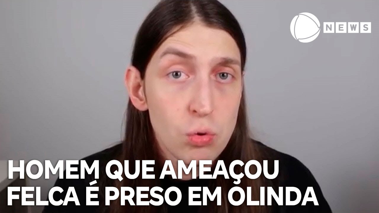 Polícia prende homem que ameaçou influenciador Felca