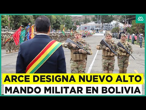 Así fue el juramento del nuevo alto mando militar en Bolivia que designó el presidente Luis Arce