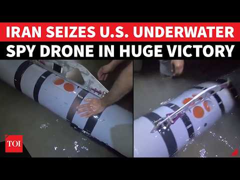BIG! IRGC Captures Trump’s Underwater Spy Drone, DESTROYS U.S. Surveillance Mission In Hormuz