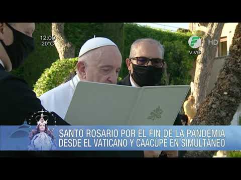 Santo Rosario por el fin de la pandemia - Papa Francisco