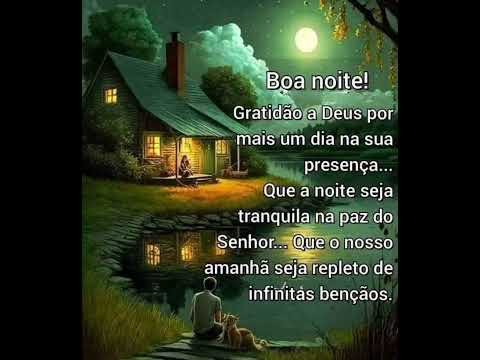 Mensagem de boa noite quarta  feira #deusabençoeatodos 22/10/2025#deustemumapalavrapravoce #mensagem