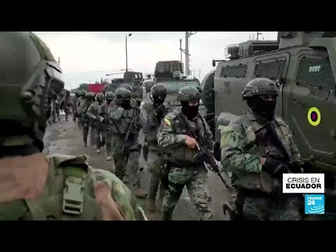 Presidente de Ecuador declaró el conflicto armado interno tras violenta jornada • FRANCE 24