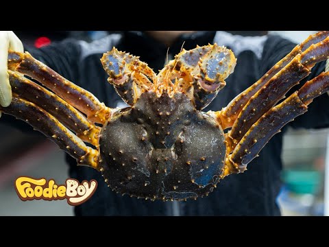 Awesome Food Compilation / Steamed Snow Crab, King Crab, Lobster