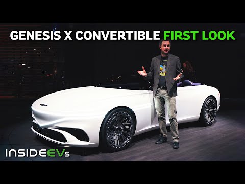 Genesis X Convertible Concept: InsideEVs First Look Debut