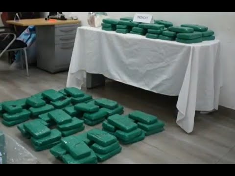Operativo permitió el decomiso de 154 paquetes de droga