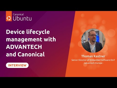 Device lifecycle management with ADVANTECH and Canonical