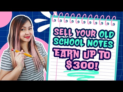 Earn Up to $10 Everytime you Sell your Old notes! | Online Side Hustle for Students! Hqdefault