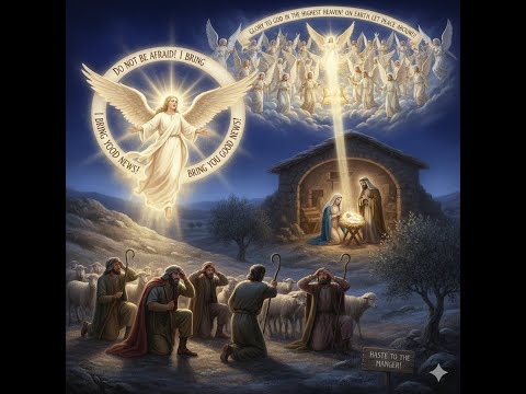 Jesus’ Birth in Bethlehem !  Christian Christmas song