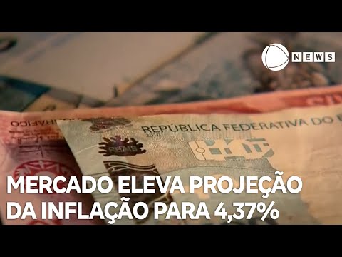 Governo eleva projeção da inflação para 4,37%