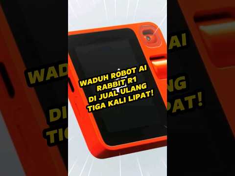 Robot AI Rabbit R1dijual ulang 3x lipat?!?