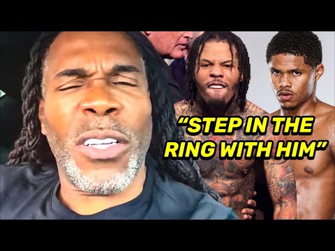 Floyd Schofield Sr CLAPS BACK at Gervonta Davis & Shakur Stevenson for CLOWNING son getting DROPPED