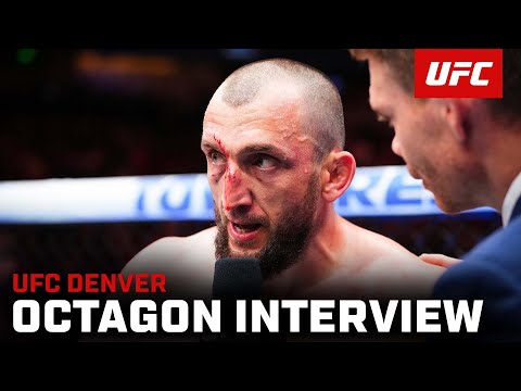 Muslim Salikov Octagon Interview | UFC Denver